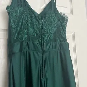 vera wang green bridesmaid dress Vera Wang: Axelle